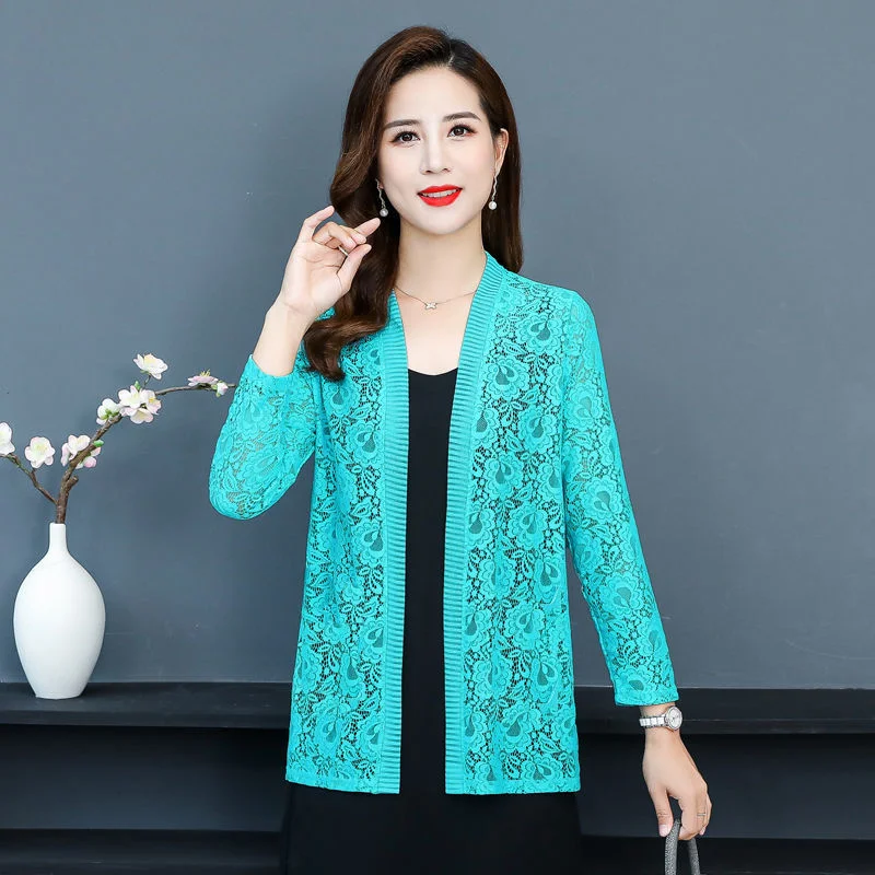 2022 NEW Summer Lace Cardigan Thin Coat Women Solid Color Long Sleeve Sun Protection Clothing Jacket Cozy Top Cloak Female JH45
2022 NEW Summer Lace Cardigan Thin Coat Women Solid Color Long Sleeve Sun Protection Clothing Jacket Cozy Top Cloak Female JH45