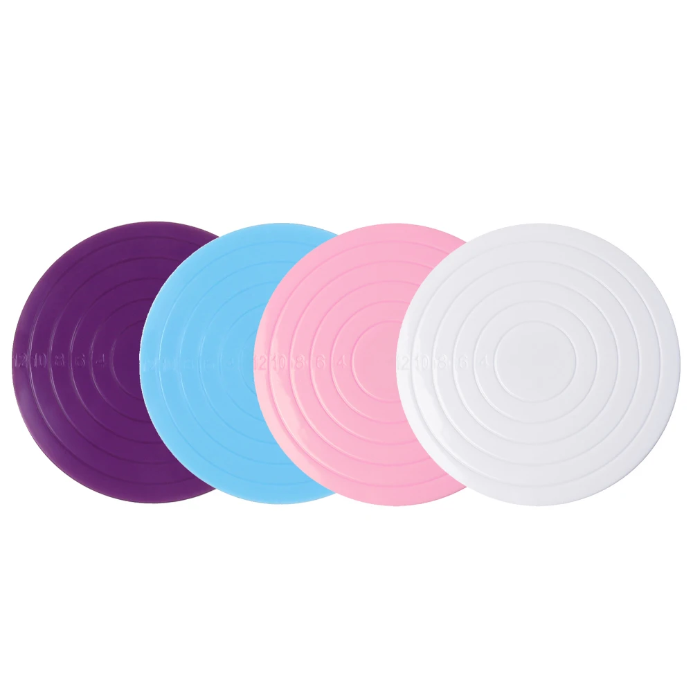 High Quality Mini Plastic Cake Decorating Turntable Cake Rotary Table Fondant Cake Turntable Cake Decorating Supplies
High Quality Mini Plastic Cake Decorating Turntable Cake Rotary Table Fondant Cake Turntable Cake Decorating Supplies