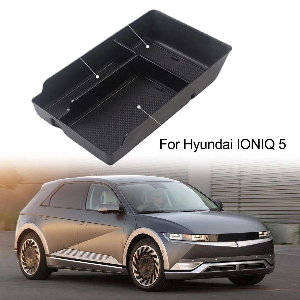 For Hyundai For IONIQ 5 2021+ Armrest Storage Box Organizer Parts Tray Center Console Stowing Tidying Black Car Tools
For Hyundai For IONIQ 5 2021+ Armrest Storage Box Organizer Parts Tray Center Console Stowing Tidying Black Car Tools