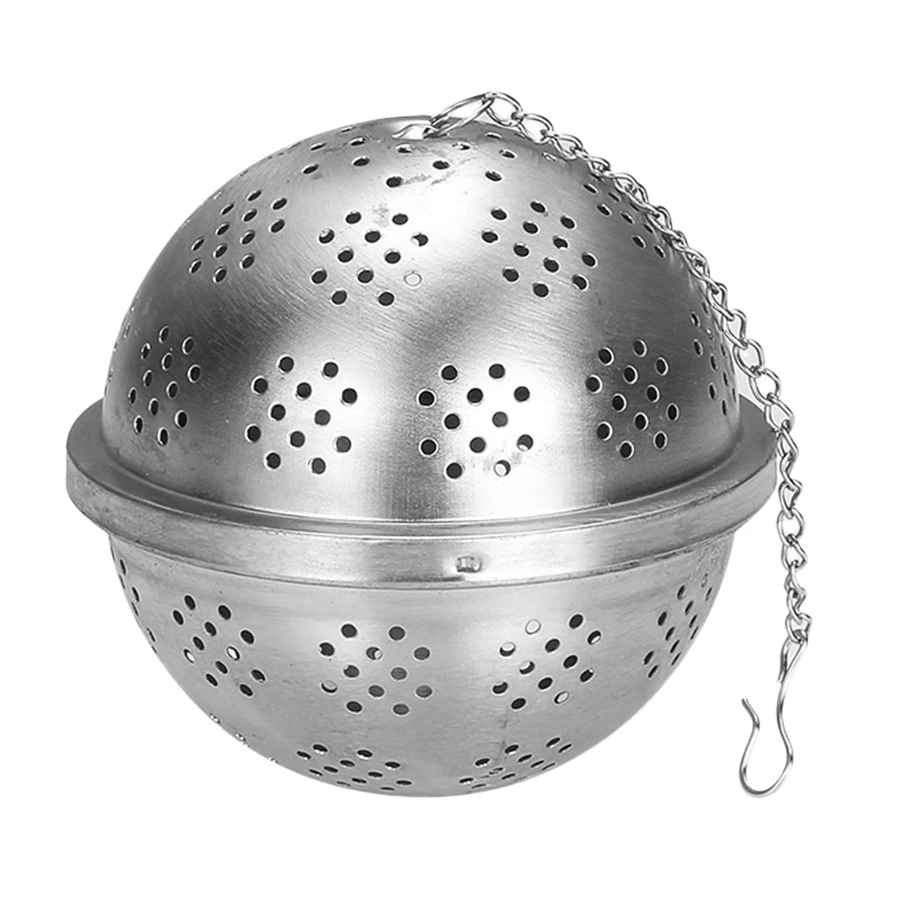 Чайное ситечко, шарик из нержавеющей стали, зернистость для чайных листьев, инструмент для приготовления пивоварения, Размер 4
Чайное ситечко, шарик из нержавеющей стали, зернистость для чайных листьев, инструмент для приготовления пивоварения, Размер 4