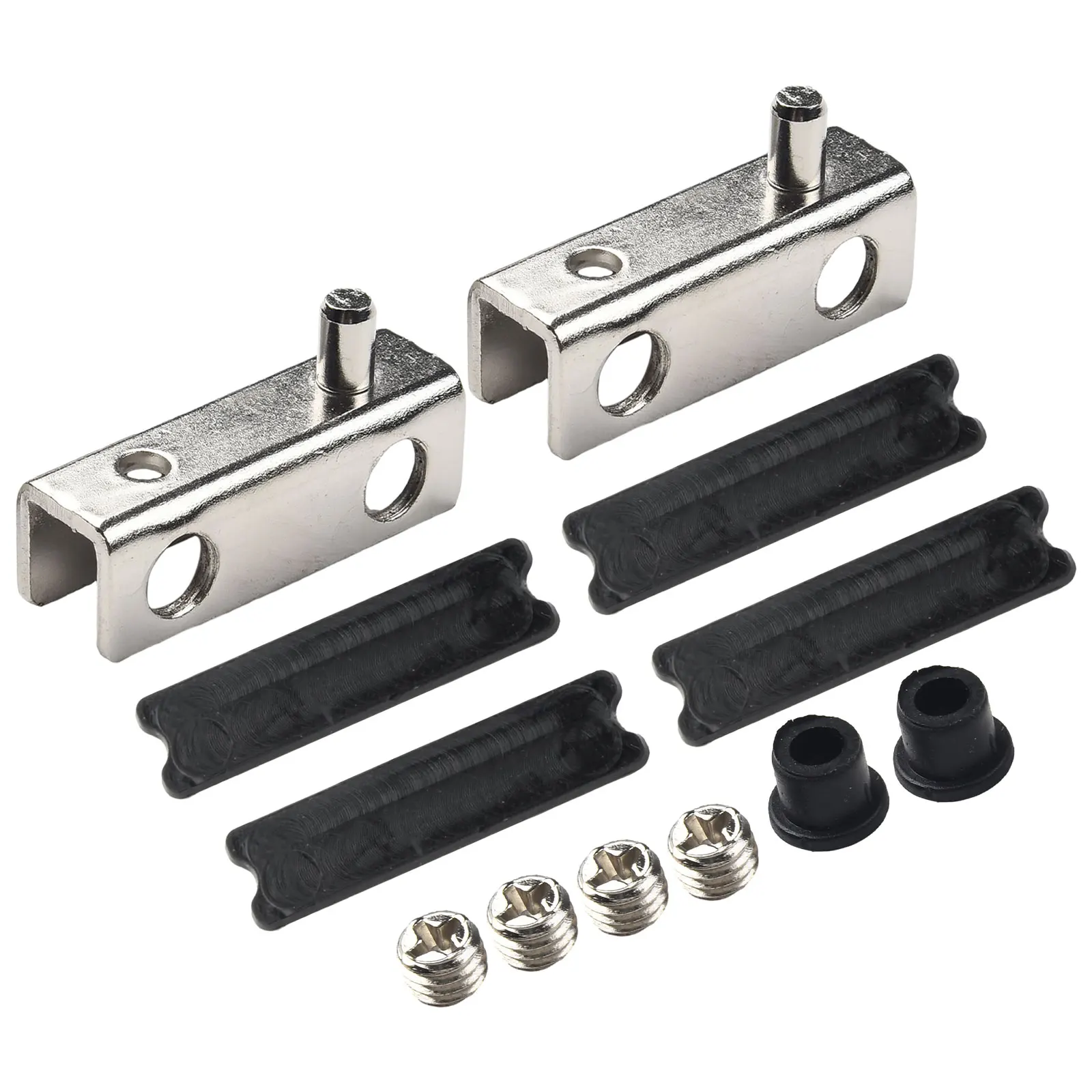 Hardware Cabinet Door Clips 40X13mm Anti-corrosion Black Bundled Chrome Durable Glass Clip Home Improvement Latches
Hardware Cabinet Door Clips 40X13mm Anti-corrosion Black Bundled Chrome Durable Glass Clip Home Improvement Latches
