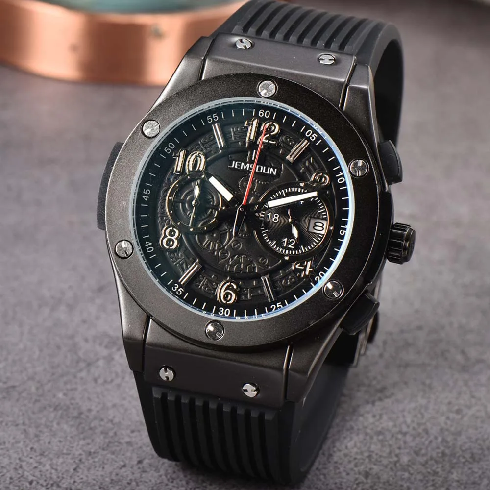 Top Quality Original Mens Watches Luxury Multifunction Waterproof Sport WristWatch Fashion Automatic Date Chronograph AAA Clocks
Top Quality Original Mens Watches Luxury Multifunction Waterproof Sport WristWatch Fashion Automatic Date Chronograph AAA Clocks