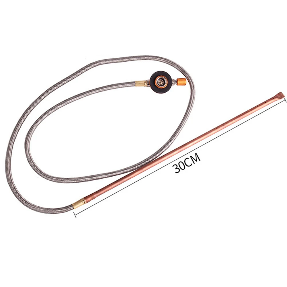 Gas Appliance Fires Starter Air Duct Aluminum Alloy+copper Flexible Hose For Cooking Picnic BBQ Handheld Lightweight
Gas Appliance Fires Starter Air Duct Aluminum Alloy+copper Flexible Hose For Cooking Picnic BBQ Handheld Lightweight