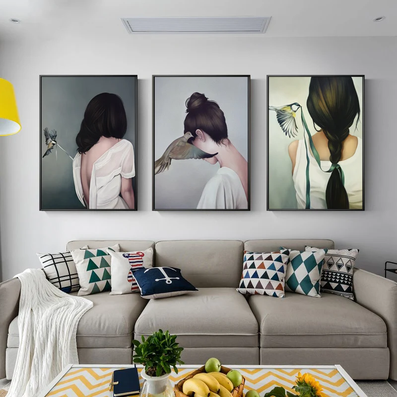 Minimalist Art Nordic Canvas Poster Interior Decor For Home Aesthetic Room Decor Girl Figure Modern Wall Picture Painting
Minimalist Art Nordic Canvas Poster Interior Decor For Home Aesthetic Room Decor Girl Figure Modern Wall Picture Painting