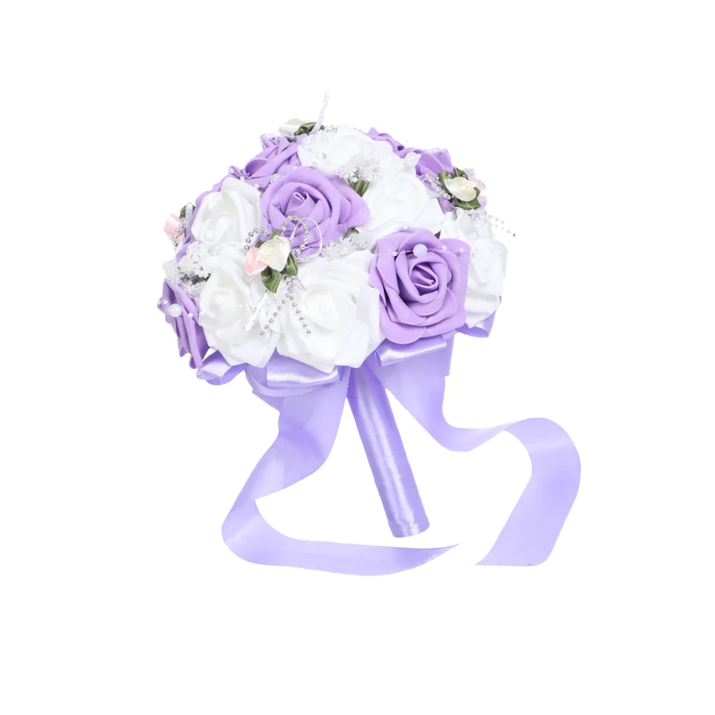 Bouquet Wedding Bride Flower Bouquets Bridal Flowers Holding Artificial Rose Bouquet, Bridesmaid Silk Bridesmaids Hand Tossing
Bouquet Wedding Bride Flower Bouquets Bridal Flowers Holding Artificial Rose Bouquet, Bridesmaid Silk Bridesmaids Hand Tossing