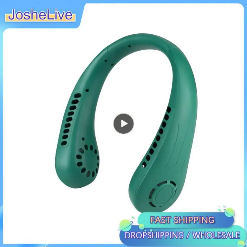 Low Noise Hanging Neck Fan Air Cooler Portable 3 Gears Adjustable Comfortable Air Conditioning Leafless Hanging Fan Usb Charging
Low Noise Hanging Neck Fan Air Cooler Portable 3 Gears Adjustable Comfortable Air Conditioning Leafless Hanging Fan Usb Charging
