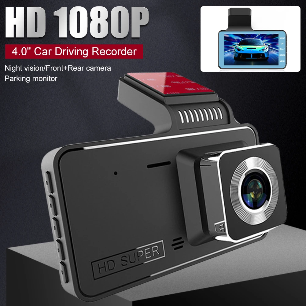 1080P Dash Cam With 4 Inch Screen 120° Wide Angle Camera WiFi GPS Recorder Night Vision Loop Recording Sensor Parking Monitor
1080P Dash Cam With 4 Inch Screen 120° Wide Angle Camera WiFi GPS Recorder Night Vision Loop Recording Sensor Parking Monitor