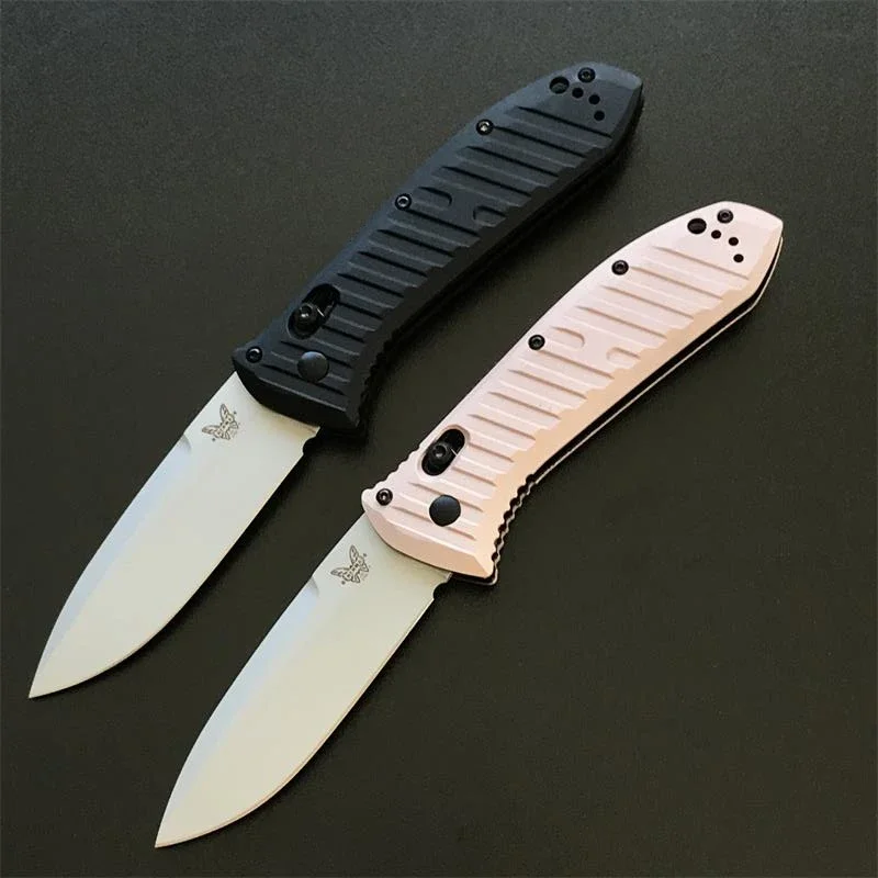 Outdoor Aluminum Handle BENCHMADE 5700 Folding Knife Camping Field Survival Safety-defend Pocket Tactical Knives
Outdoor Aluminum Handle BENCHMADE 5700 Folding Knife Camping Field Survival Safety-defend Pocket Tactical Knives