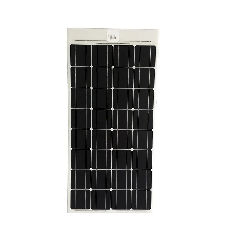 high efficiency 100w semi flexible frameless solar power sun power camping solar panel for RV Boat
high efficiency 100w semi flexible frameless solar power sun power camping solar panel for RV Boat
