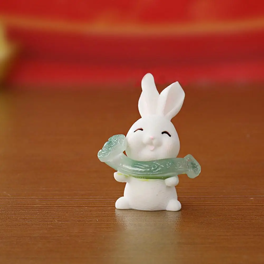Creative Bunny Ornament Handmade Resin Gardening Decor Rabbit Figurine Reusable Rabbit Sculpture for Desktop
Creative Bunny Ornament Handmade Resin Gardening Decor Rabbit Figurine Reusable Rabbit Sculpture for Desktop