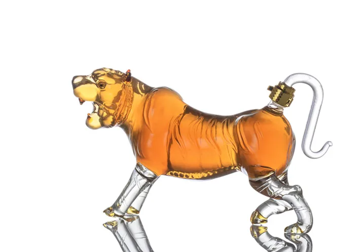 Tiger-Type Wine Bottle Bubble Craft Dead Soldiers Wine Bottle Transparent Glass White Spirit Bottle Twelve Zodiac Lead-Free
Tiger-Type Wine Bottle Bubble Craft Dead Soldiers Wine Bottle Transparent Glass White Spirit Bottle Twelve Zodiac Lead-Free