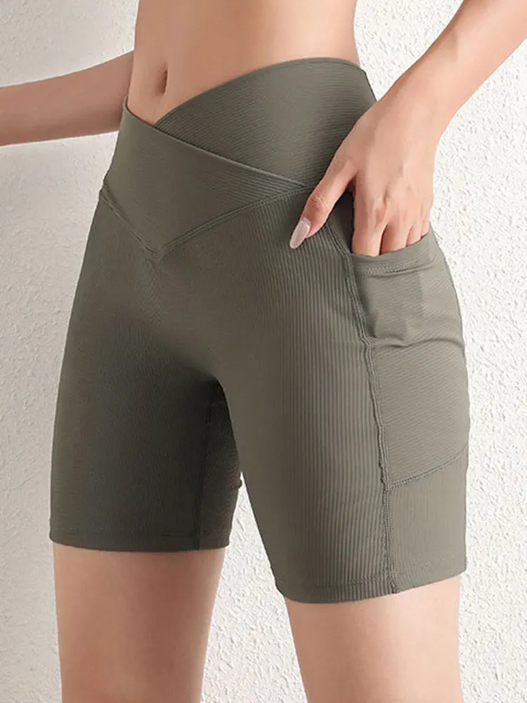 Шорты для йоги, леггинсы с перекрестной талией для спортзала, женские спортивные трико, брюки для фитнеса с карманами, велосипедные шорты с высокой талией для бега и тренировок
Шорты для йоги, леггинсы с перекрестной талией для спортзала, женские спортивные трико, брюки для фитнеса с карманами, велосипедные шорты с высокой талией для бега и тренировок