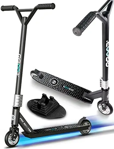 

Updated Z1 Pro Scooter, Trick Scooters with 110mm Wheels, Up to 4 Bolts for Kids 8 Years and Up, Stunt Scooter for Tricks Teens