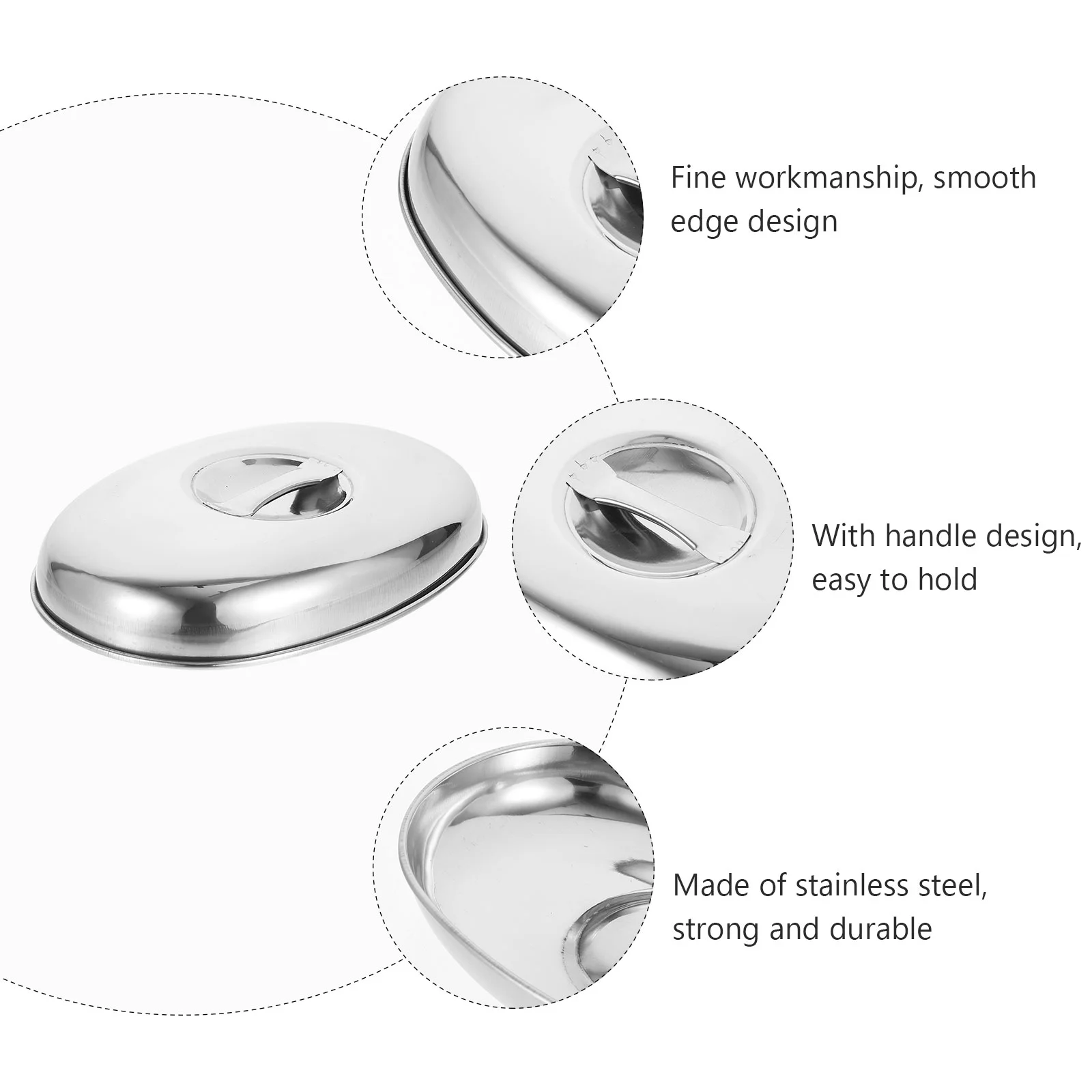 Cover Domelid Griddle Basting Melting Grill Stainless Dish Pot Steaming Steel Lids Round Covers Hood Cheese Steak Replacement
Cover Domelid Griddle Basting Melting Grill Stainless Dish Pot Steaming Steel Lids Round Covers Hood Cheese Steak Replacement