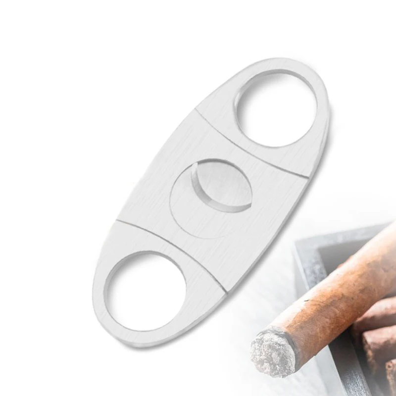 Cigar Cutter Guillotine Stainless Steel Safe Without Hurting Hands Portable Cigar Scissors Metal Clipper Smoking Accessories
Cigar Cutter Guillotine Stainless Steel Safe Without Hurting Hands Portable Cigar Scissors Metal Clipper Smoking Accessories