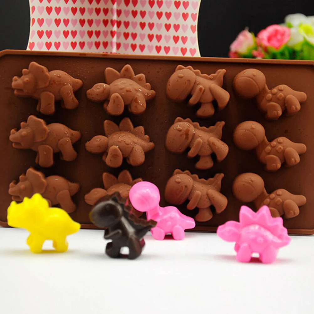 DIY Silicone Chocolate Moulds Dinosaur Fondant Cake Decorating Moulds Kitchen Baking Brand New High Quality Chocolate Moulds
DIY Silicone Chocolate Moulds Dinosaur Fondant Cake Decorating Moulds Kitchen Baking Brand New High Quality Chocolate Moulds