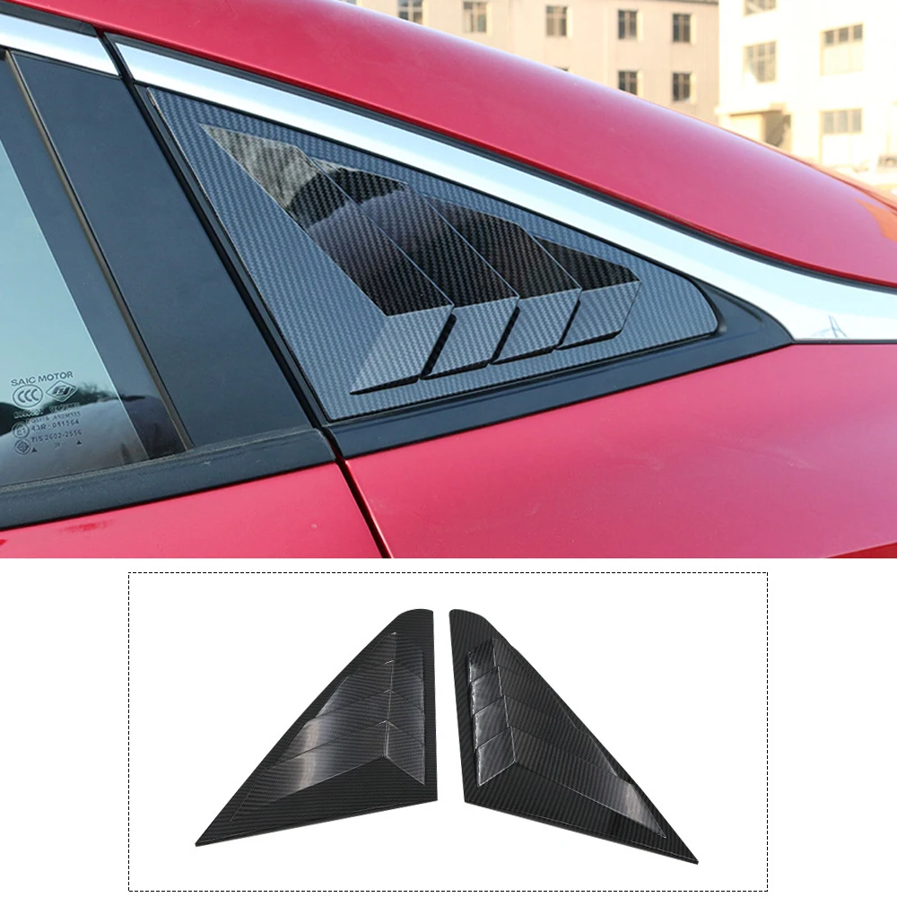 Rear Side Window Louvers Scoop Louvers Cover Blinds for MG 5 MG5 2021 Car Accessories
Rear Side Window Louvers Scoop Louvers Cover Blinds for MG 5 MG5 2021 Car Accessories