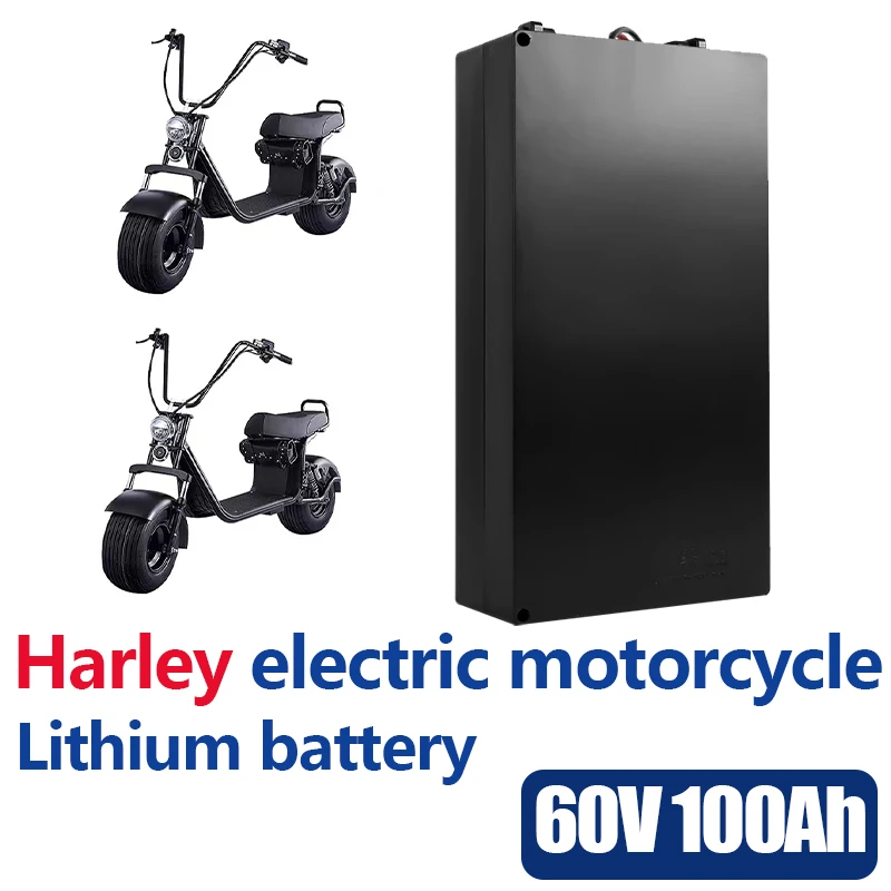 Водонепроницаемый литиевый аккумулятор Harley 18650 60 в 80 Ач для двухколесного складного электрического скутера Citycoco
Водонепроницаемый литиевый аккумулятор Harley 18650 60 в 80 Ач для двухколесного складного электрического скутера Citycoco