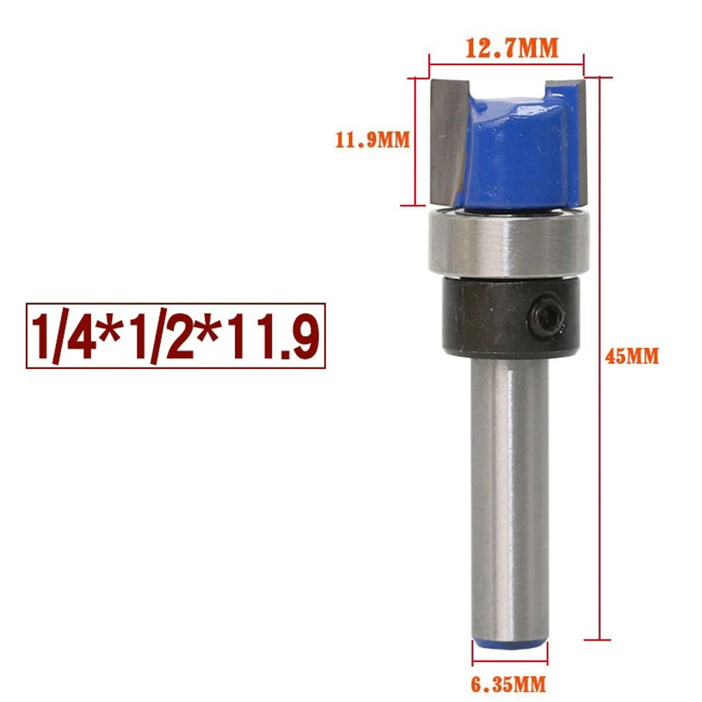 1 Pc Milling Cutter Router Bit With Bearing 6.35mm Shank Straight Flute Trim Pattern Bit For Woodworking Carpentry Tools Parts
1 Pc Milling Cutter Router Bit With Bearing 6.35mm Shank Straight Flute Trim Pattern Bit For Woodworking Carpentry Tools Parts