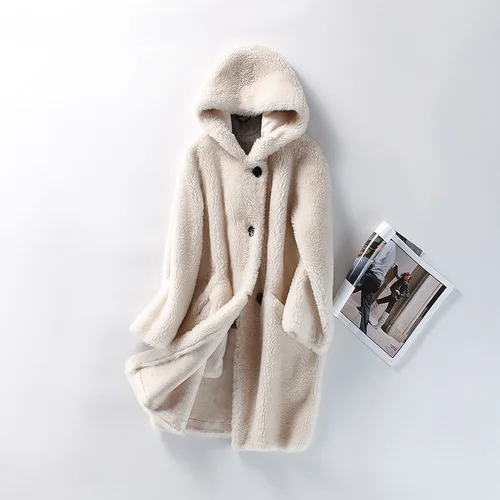 Hooded Fur Trench Coat Female Winter 2022 Sheep Shearling Coats Women Wool Jackets Korean Style Casaco Feminino Gxy178
Hooded Fur Trench Coat Female Winter 2022 Sheep Shearling Coats Women Wool Jackets Korean Style Casaco Feminino Gxy178