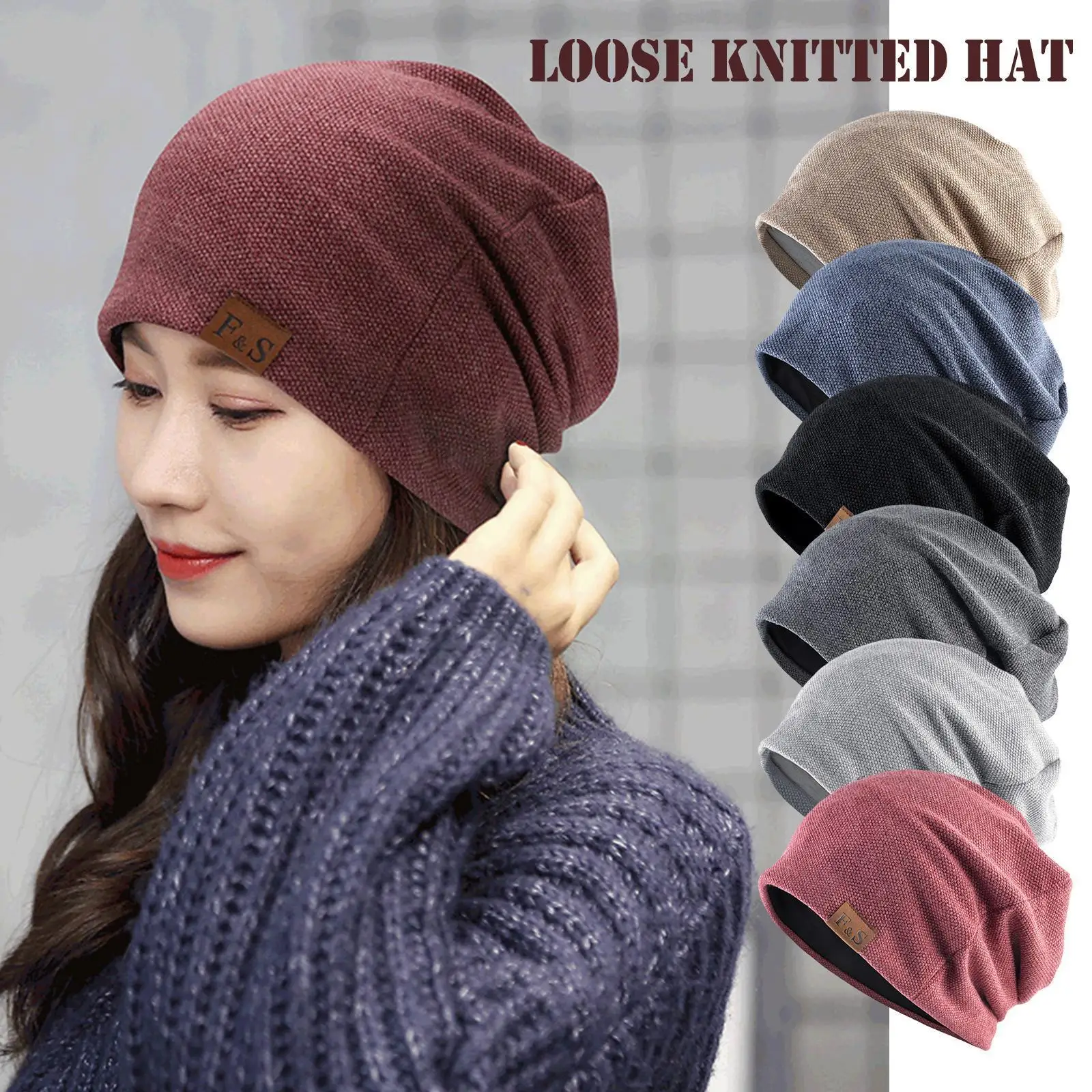 New Fashion Bonnet Hat For Men And Women Autumn Knitted Color Skullies Beanies Spring Casual Soft Turban Hats Hip Hop Bean T4w6
New Fashion Bonnet Hat For Men And Women Autumn Knitted Color Skullies Beanies Spring Casual Soft Turban Hats Hip Hop Bean T4w6