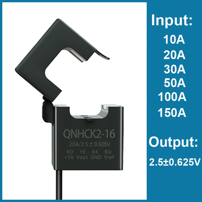 Датчик тока Hall Effect 10A-150A Nanjing Qineng
Датчик тока Hall Effect 10A-150A Nanjing Qineng