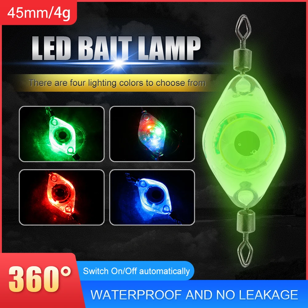 LED Fishing Lure Fish Eye Shape Fishing Lure Light 4.5cm/4g Waterproof Auto On/Off Sensing Deep Drop Light Fishing Tackle
LED Fishing Lure Fish Eye Shape Fishing Lure Light 4.5cm/4g Waterproof Auto On/Off Sensing Deep Drop Light Fishing Tackle