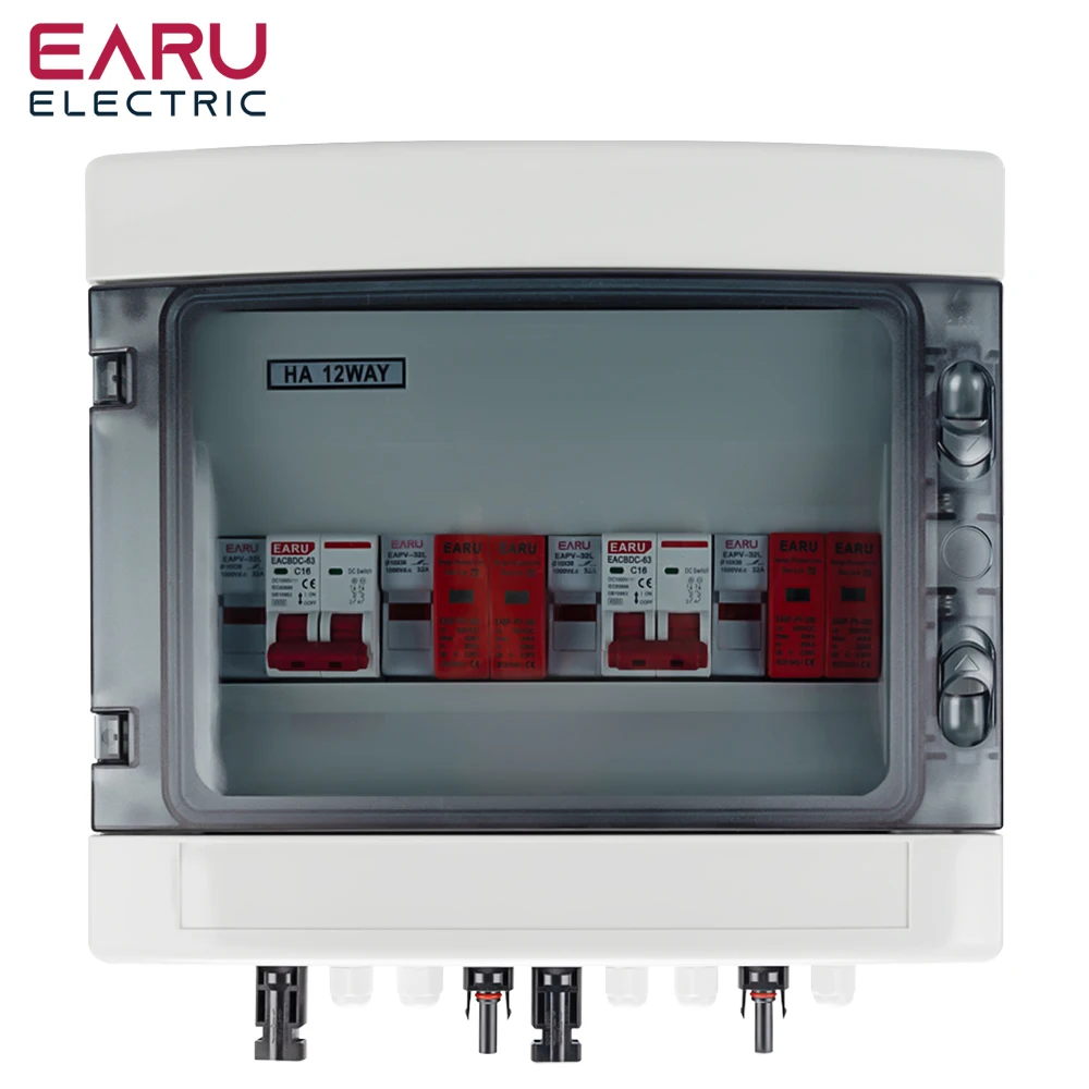 EARUELECTRIC Комбинирующая коробка для солнечных батарей 500В 2 входа 2 выхода 
EARUELECTRIC Комбинирующая коробка для солнечных батарей 500В 2 входа 2 выхода