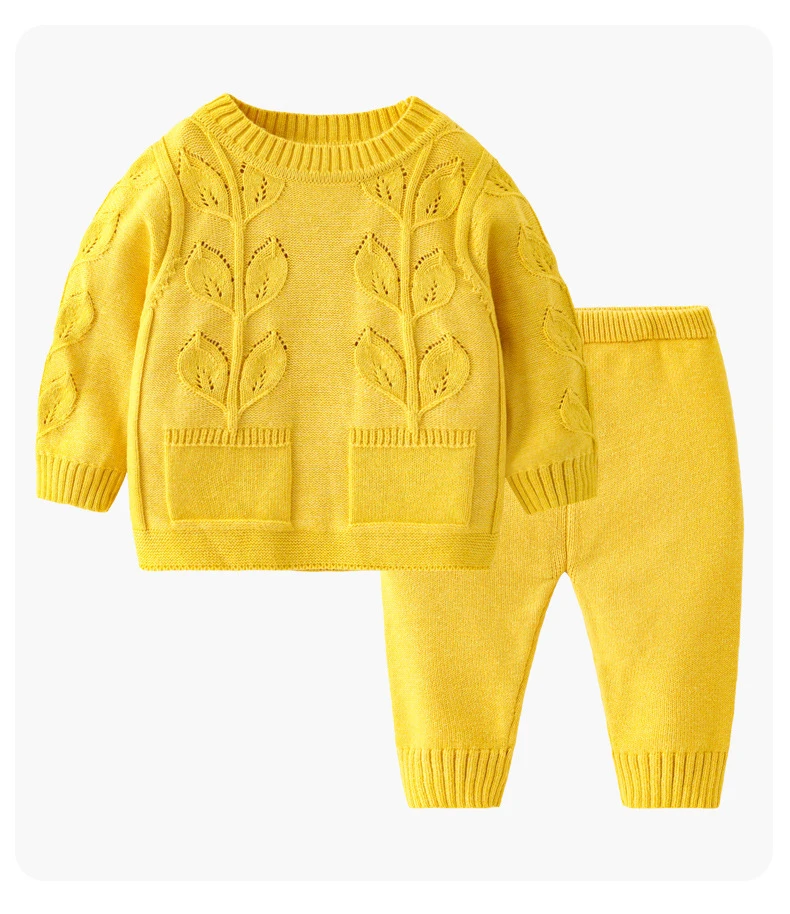 2023 Autumn New Baby Sweater Set for Children's Leisure Knitting Outerwear with Cotton Bottom for Baby Cardigan Upperwear
2023 Autumn New Baby Sweater Set for Children's Leisure Knitting Outerwear with Cotton Bottom for Baby Cardigan Upperwear