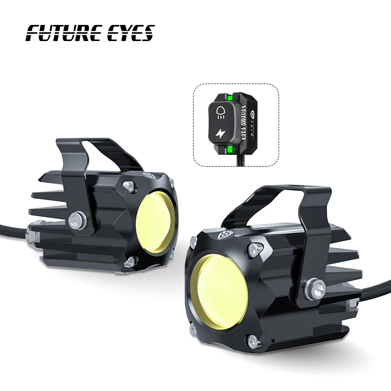 Future Eyes F150-S Motorcycle Fog Light Spotlight Auxiliary Light For BMW R1200GS R1250GS ADV YAMAHA Tenere 700 TRACER 900 Tmax
Future Eyes F150-S Motorcycle Fog Light Spotlight Auxiliary Light For BMW R1200GS R1250GS ADV YAMAHA Tenere 700 TRACER 900 Tmax