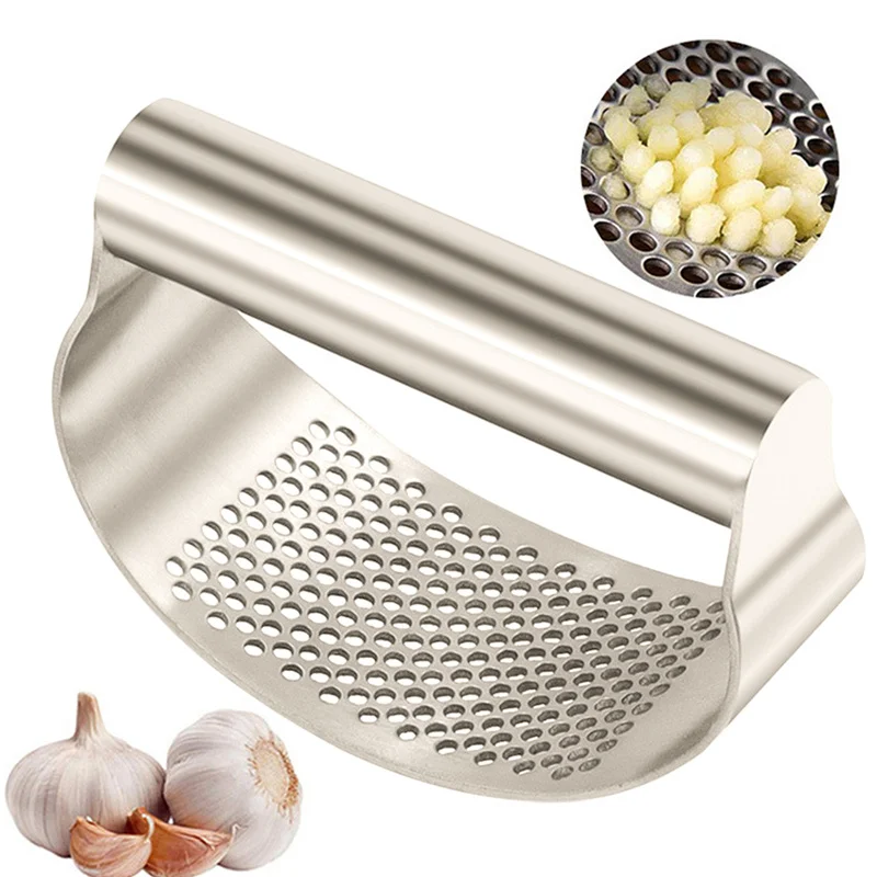 Creative Garlic Press High Quality Stainless Steel Manual Chopper Crusher Curve Fruit Vegetable Tools Kitchen Gadgets Safe Use
Creative Garlic Press High Quality Stainless Steel Manual Chopper Crusher Curve Fruit Vegetable Tools Kitchen Gadgets Safe Use
