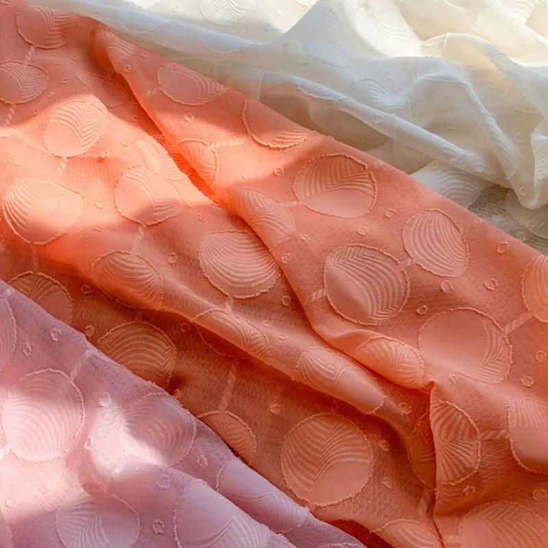 New Multicolor Chiffon Mesh Dot Jacquard Yarn Fabric DIY Women's Shirt Sewing Material
New Multicolor Chiffon Mesh Dot Jacquard Yarn Fabric DIY Women's Shirt Sewing Material