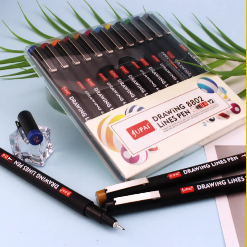 12 Color Drawing Lines Pen 0.4mm Colorful Brush Calligraphy Hand Lettering Paintings Paint Micron Pen Set Drawing Art Supplies
12 Color Drawing Lines Pen 0.4mm Colorful Brush Calligraphy Hand Lettering Paintings Paint Micron Pen Set Drawing Art Supplies