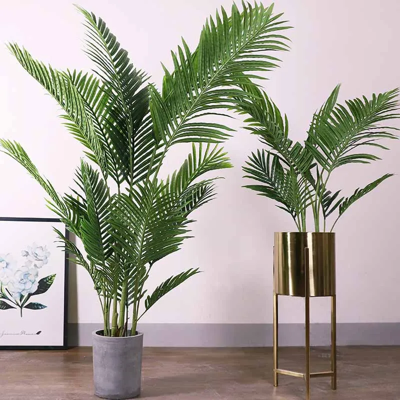 92cm Tropical Palm Tree Leaves Large Artificial Plants Silk Fake Monstera Coconut Tree Without Pot For Home Balcony Garden Decor
92cm Tropical Palm Tree Leaves Large Artificial Plants Silk Fake Monstera Coconut Tree Without Pot For Home Balcony Garden Decor
