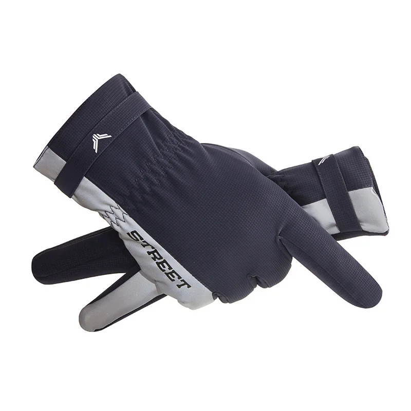 Skin Warm Gloves Men's Touch Screen Winter Outdoor Cycling Reflective and Fleece Thickened Anti Splash Sports Bare FingersGloves
Skin Warm Gloves Men's Touch Screen Winter Outdoor Cycling Reflective and Fleece Thickened Anti Splash Sports Bare FingersGloves