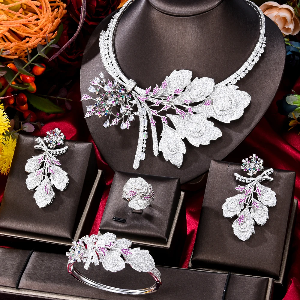 GODKI New Luxury Charm Bride Jewelry African Italian Flowers Noble Necklace Jewelry Sets Women Wedding Stage Performance Party
GODKI New Luxury Charm Bride Jewelry African Italian Flowers Noble Necklace Jewelry Sets Women Wedding Stage Performance Party