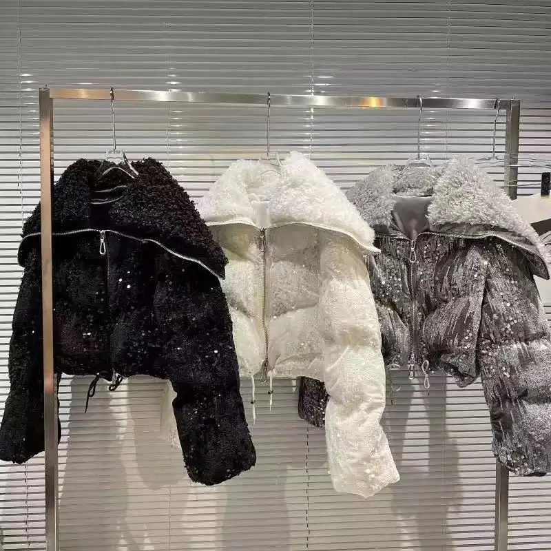 Fashion 2022 New Women's Sexy Cotton Cropped Top Crop Fragrance Velvet Sequin Jacket Cotton Clothes Women
Fashion 2022 New Women's Sexy Cotton Cropped Top Crop Fragrance Velvet Sequin Jacket Cotton Clothes Women