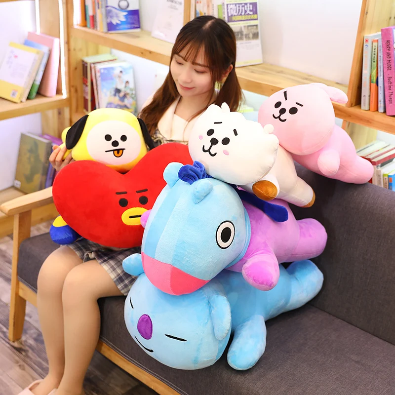 40/60cm Korea Kpop Plush Toy Lovely Animal Stuffed Doll Kawaii Peluche Tata Rj Mang Van Chimmy Koaya Shooky Toys for Girl Gifts
40/60cm Korea Kpop Plush Toy Lovely Animal Stuffed Doll Kawaii Peluche Tata Rj Mang Van Chimmy Koaya Shooky Toys for Girl Gifts