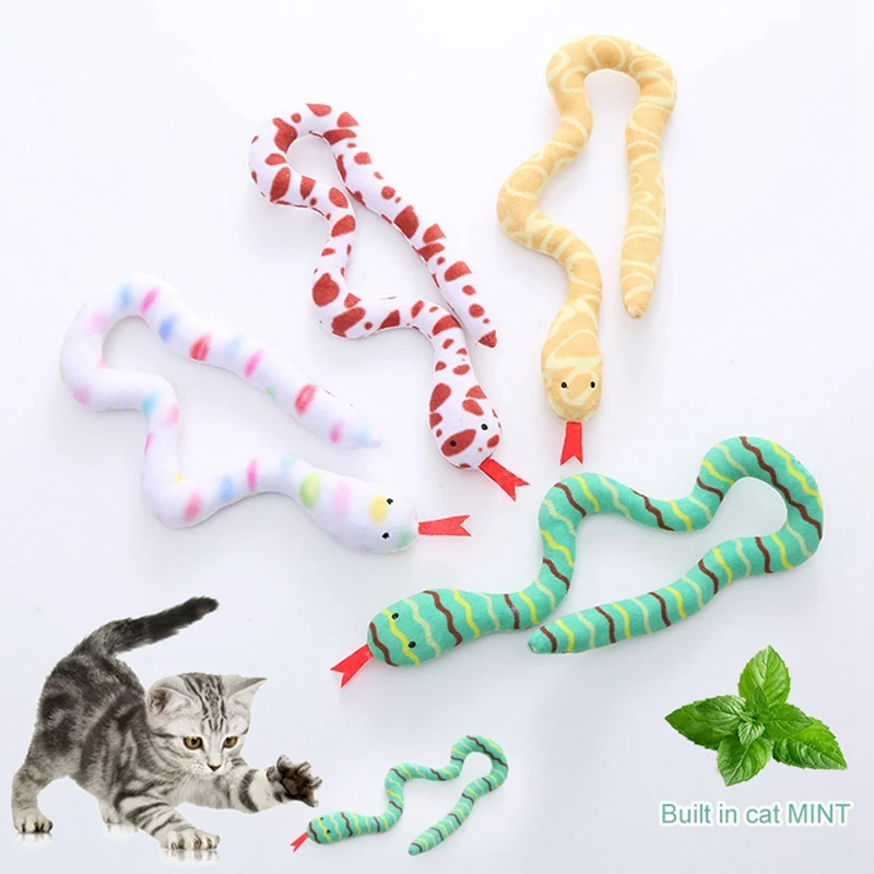 Cat Teaser Toys Simulation Animal Plush Snake Interactive Cat Toy Kitten Cat Nibble And Grind Chewing Toys
Cat Teaser Toys Simulation Animal Plush Snake Interactive Cat Toy Kitten Cat Nibble And Grind Chewing Toys
