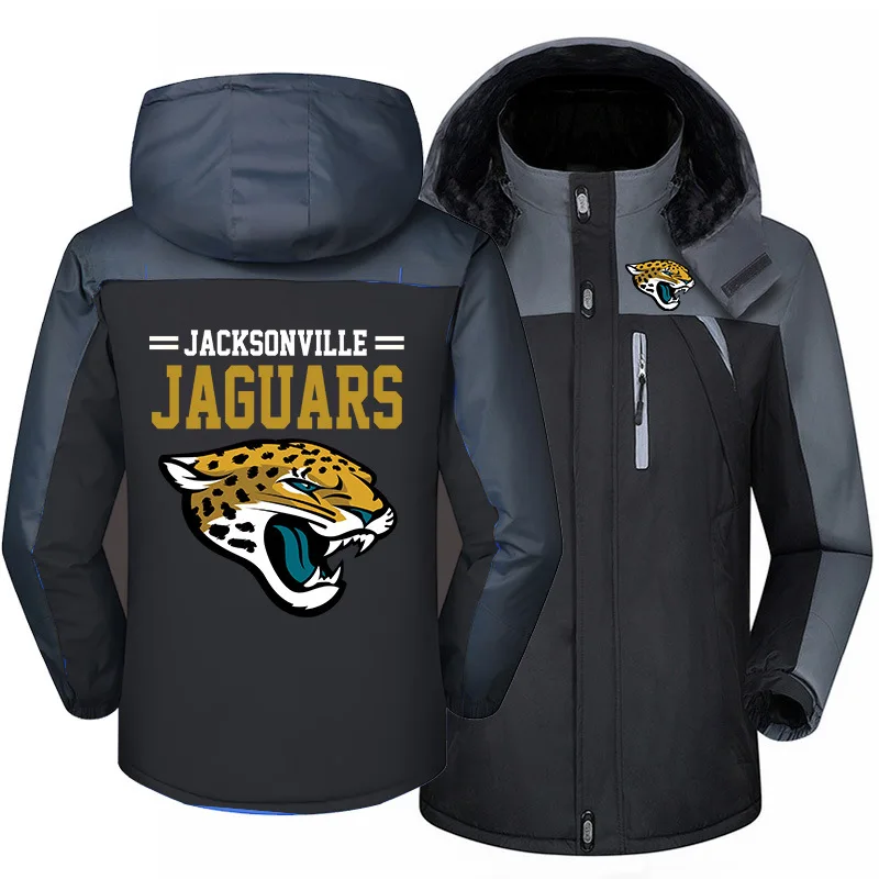 Jacksonville Men Jaguars Winter Jackets Outdoor Windproof Clothes Sports Coat Warm Plus Velvet Zipper Football Jacket for Man
Jacksonville Men Jaguars Winter Jackets Outdoor Windproof Clothes Sports Coat Warm Plus Velvet Zipper Football Jacket for Man