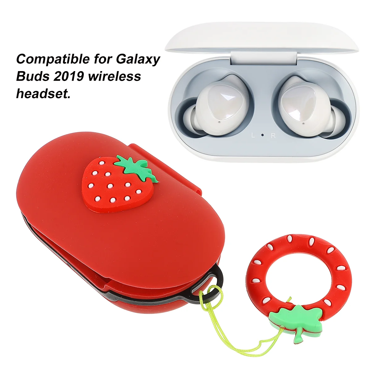 Case Earphone Silicone Wireless Shell Cute Cartoon Waterproof Scratch Resistant Headphone Lightweight
Case Earphone Silicone Wireless Shell Cute Cartoon Waterproof Scratch Resistant Headphone Lightweight