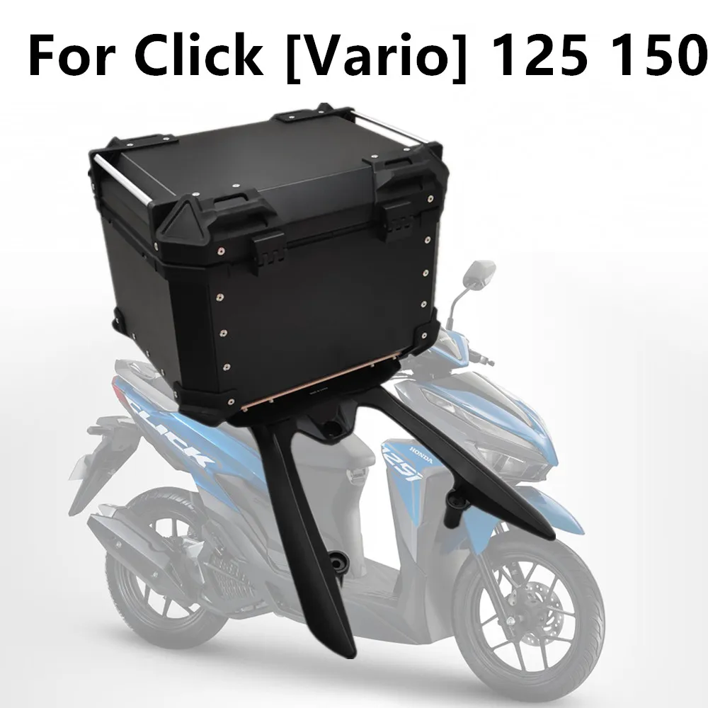Motorcycle For Honda click 125i 150i Vario 125 150 Trunk Storage Top Rear Luggage Box High Quality waterproof Tail Case Trunk 
Motorcycle For Honda click 125i 150i Vario 125 150 Trunk Storage Top Rear Luggage Box High Quality waterproof Tail Case Trunk