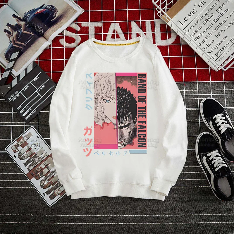 Berserk Japanese Manga Hoodie Sweatshirts Men Women Pullover Harajuku Men's Guts Griffith Anime Swordsman Hoodie Casual Clothes
Berserk Japanese Manga Hoodie Sweatshirts Men Women Pullover Harajuku Men's Guts Griffith Anime Swordsman Hoodie Casual Clothes
