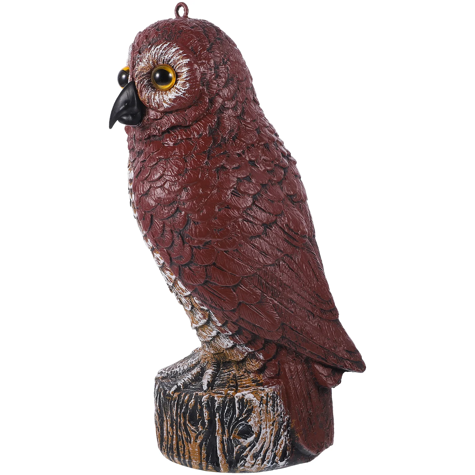 

Fake Owl Decoy Sculpture Owl Decoy to Scare Birds Owl Bird Deterrent Statue Garden Owl Decor