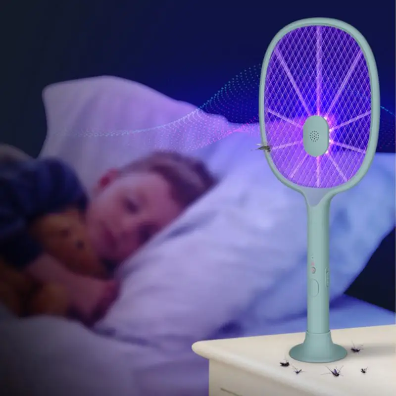 Dual Mode Smart Electric Mosquito Swatter 3 In 1 Bug Zappers Three-layer Mosquito Trap 3000V Mesh Fly Swatter Intelligent Sensor
Dual Mode Smart Electric Mosquito Swatter 3 In 1 Bug Zappers Three-layer Mosquito Trap 3000V Mesh Fly Swatter Intelligent Sensor
