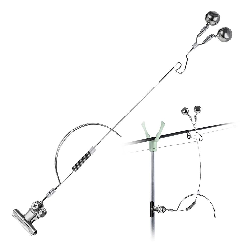 Durable High Quality Brand New Fishing Alarm Fishing Rod Spare Parts Stainless Steel Bite Loop Alarm Fishing Clip
Durable High Quality Brand New Fishing Alarm Fishing Rod Spare Parts Stainless Steel Bite Loop Alarm Fishing Clip