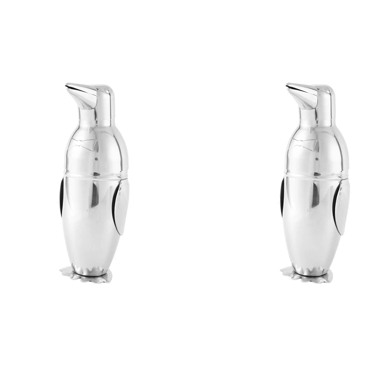2X 500Ml Cocktail Shaker,Creative Penguin Stainless Steel Bar Bartender Drink Mixer Shaker Pot,Wine Bottle Accessories
2X 500Ml Cocktail Shaker,Creative Penguin Stainless Steel Bar Bartender Drink Mixer Shaker Pot,Wine Bottle Accessories