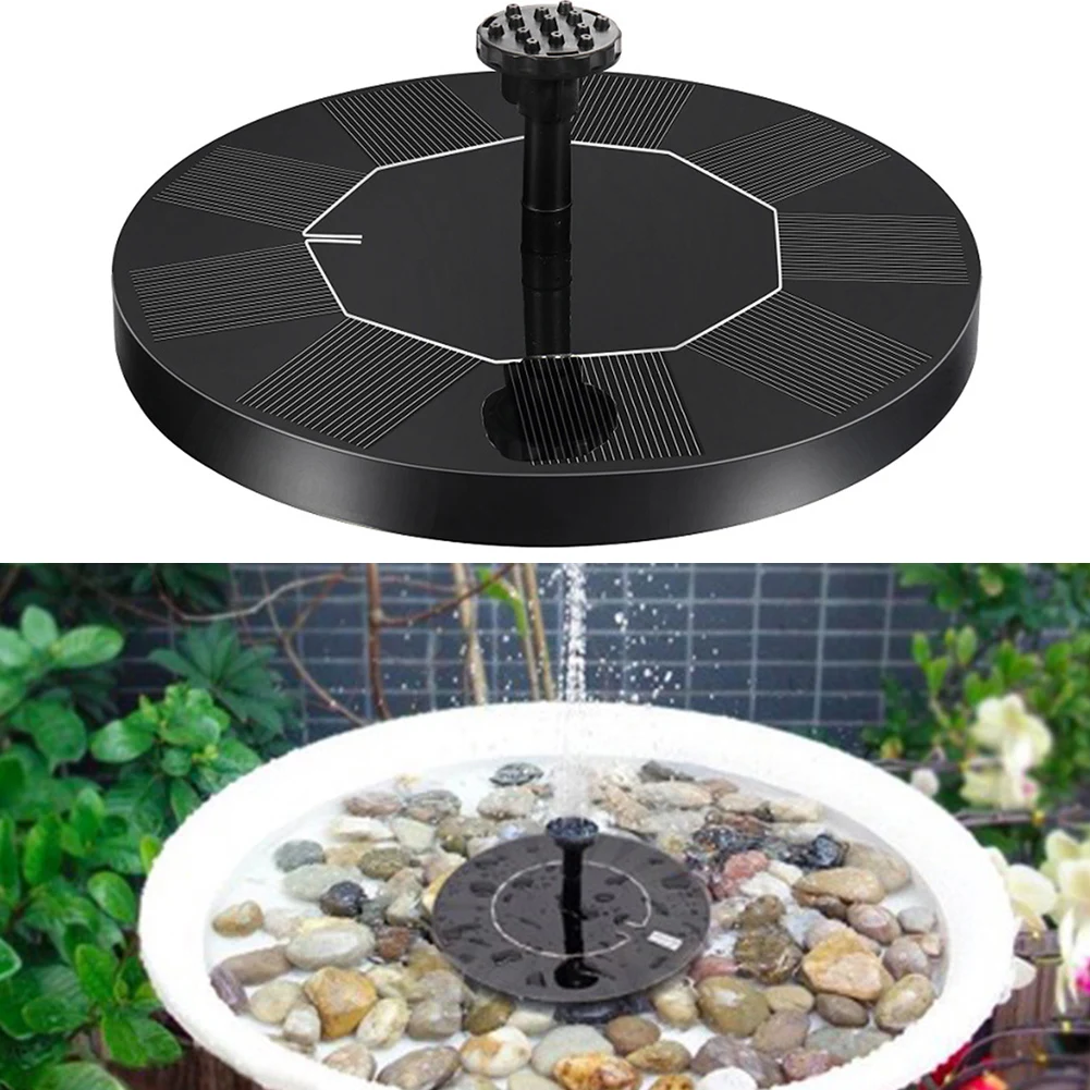 2.5W Solar Fountain Pump With 6 Nozzles Solar Bird Bath Fountain Water Pump Floating Fountains For Outdoor Garden Pool Ponds
2.5W Solar Fountain Pump With 6 Nozzles Solar Bird Bath Fountain Water Pump Floating Fountains For Outdoor Garden Pool Ponds