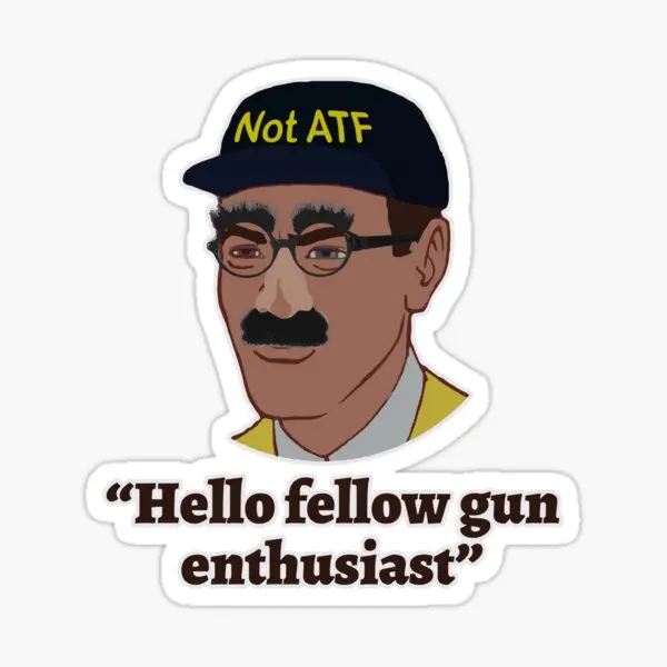 o Fellow Gun Enthusiasts 5PCS Stickers for Water Bottles Funny Cartoon Decor Kid Room Bumper Stickers Home Car Luggage Cute
o Fellow Gun Enthusiasts 5PCS Stickers for Water Bottles Funny Cartoon Decor Kid Room Bumper Stickers Home Car Luggage Cute