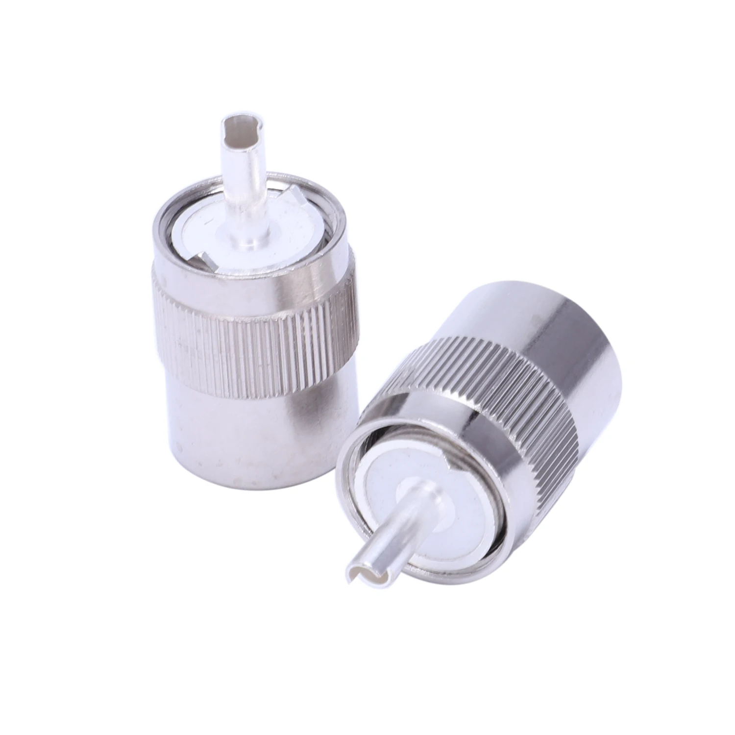 10pcs Connector UHF male PL259 plug solder RG8 RG213 LMR400 7D-FB cable silver
10pcs Connector UHF male PL259 plug solder RG8 RG213 LMR400 7D-FB cable silver